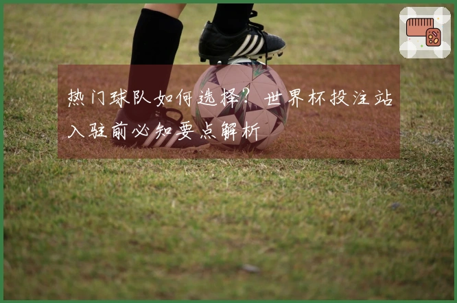 热门球队如何选择？世界杯投注站入驻前必知要点解析