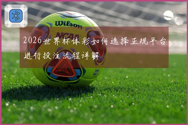 2026世界杯体彩如何选择正规平台进行投注流程详解