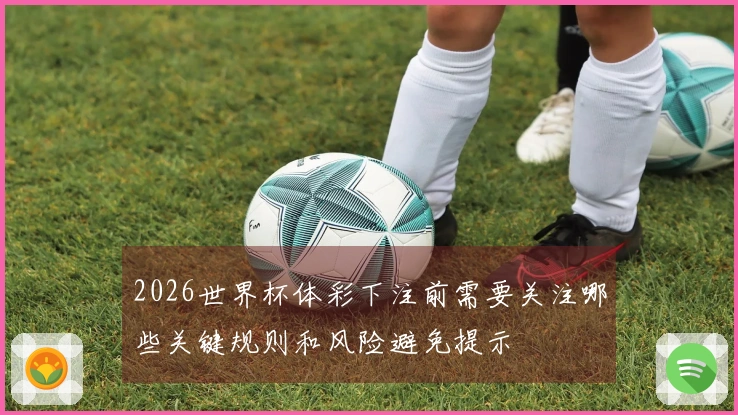 2026世界杯体彩下注前需要关注哪些关键规则和风险避免提示